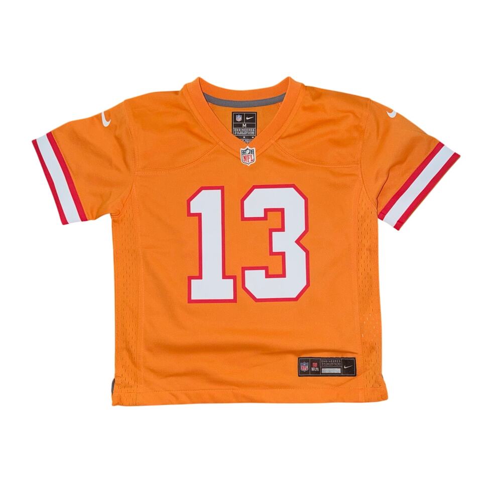 Tampa Bay Buccaneers Mike Evans 13 Throwback Orange Toddler Jersey Size: Medium